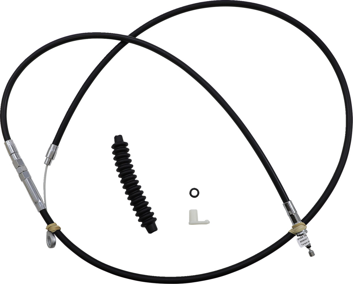 High-Efficiency Black Vinyl Clutch Cable