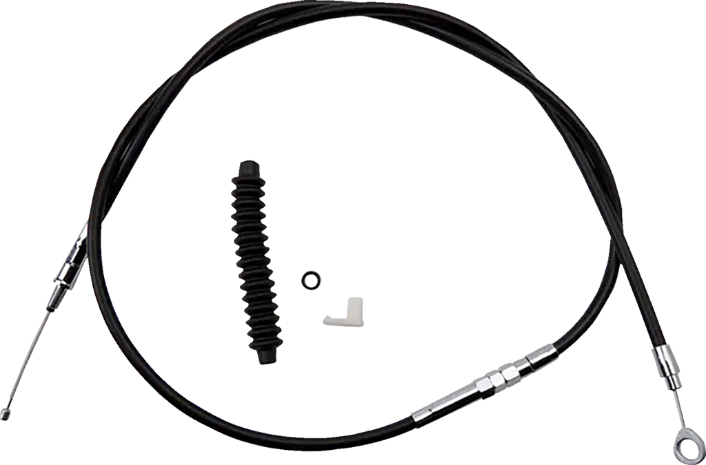 High-Efficiency Black Vinyl Clutch Cable