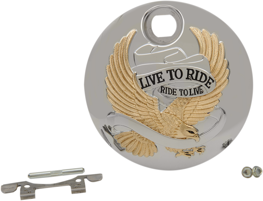"Live to Ride" Fuel Console Door