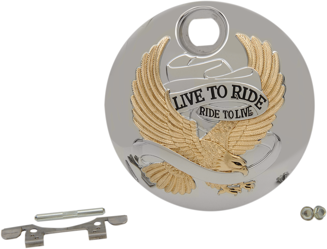 "Live to Ride" Fuel Console Door