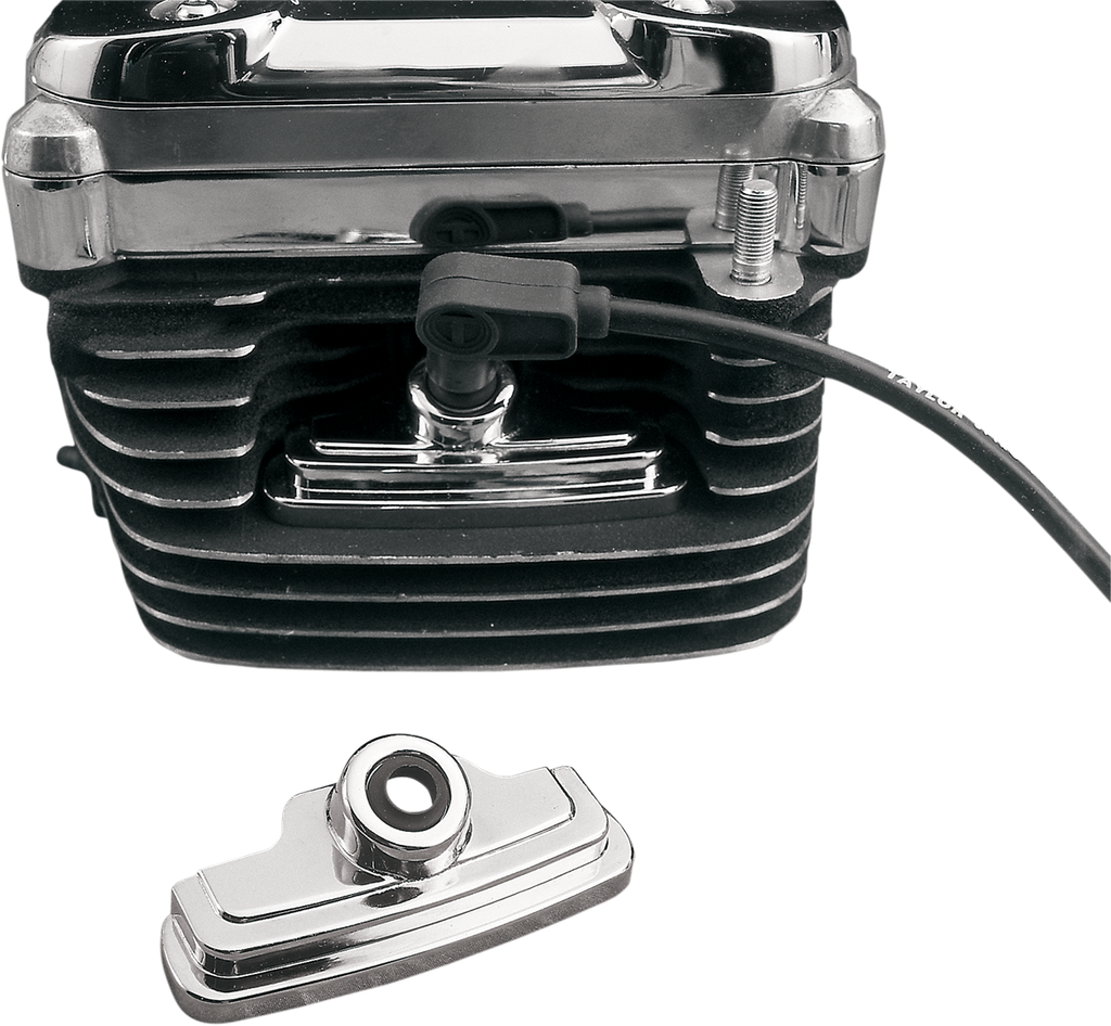 Chrome Head Bolt/Spark Plug Cover — Bolt Cover