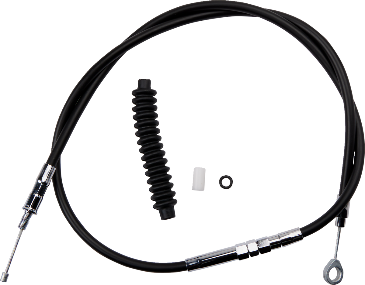 High-Efficiency Black Vinyl Clutch Cable