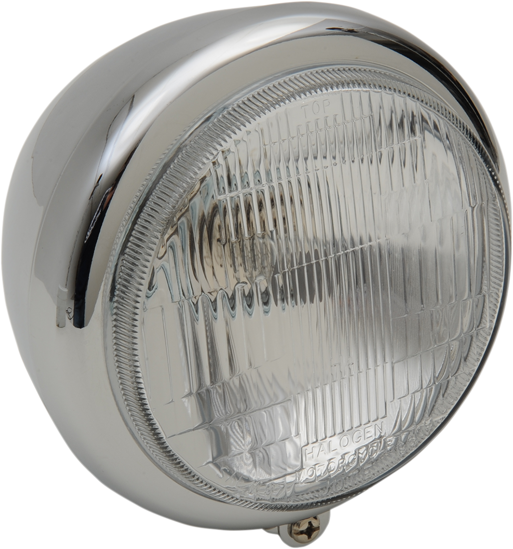 Chrome Custom Springer-Style Headlight Assemblies