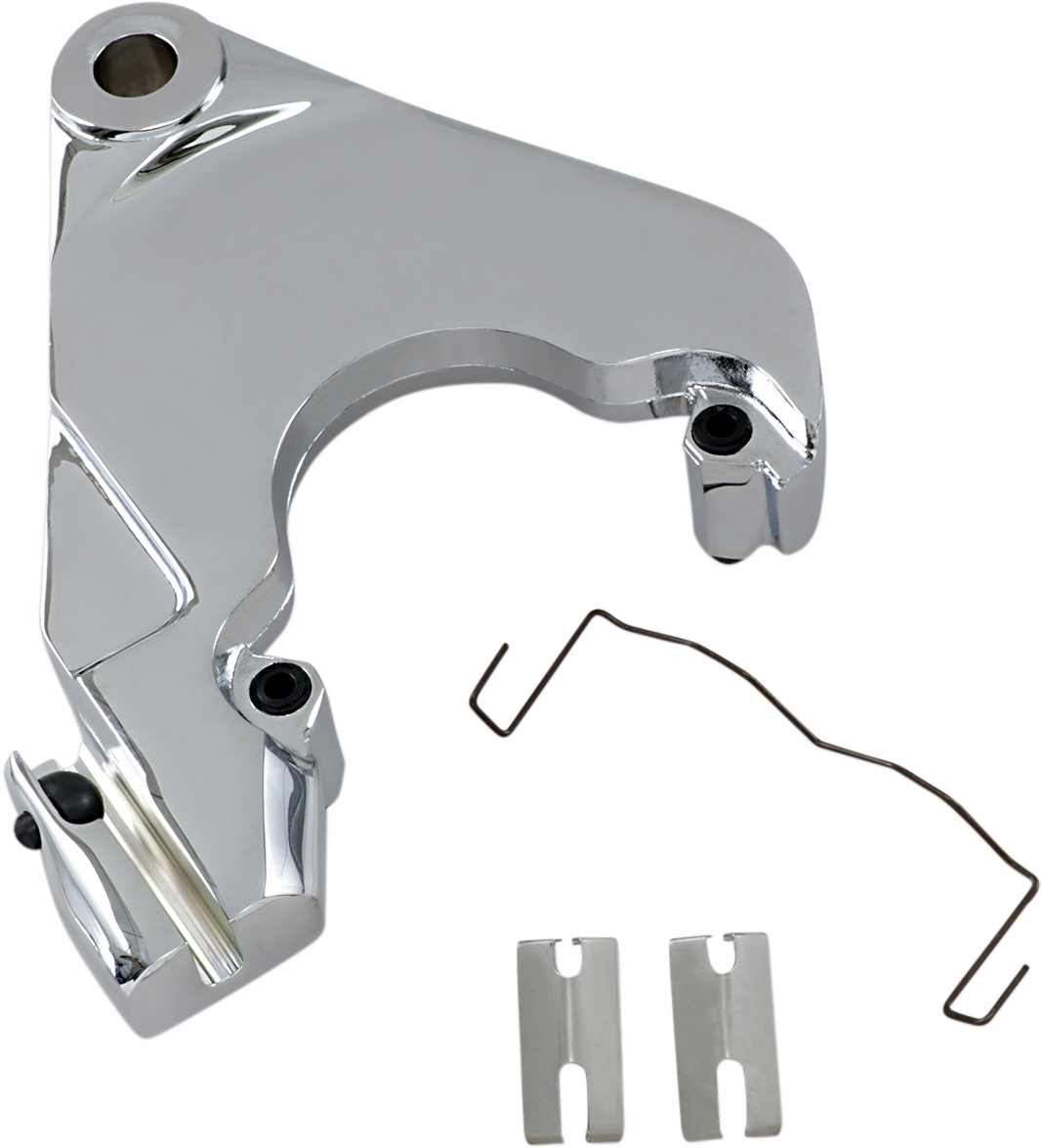 Chrome Rear Caliper Bracket