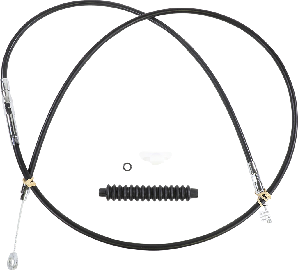 High-Efficiency Black Vinyl Clutch Cable