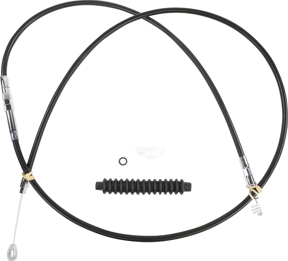 High-Efficiency Black Vinyl Clutch Cable