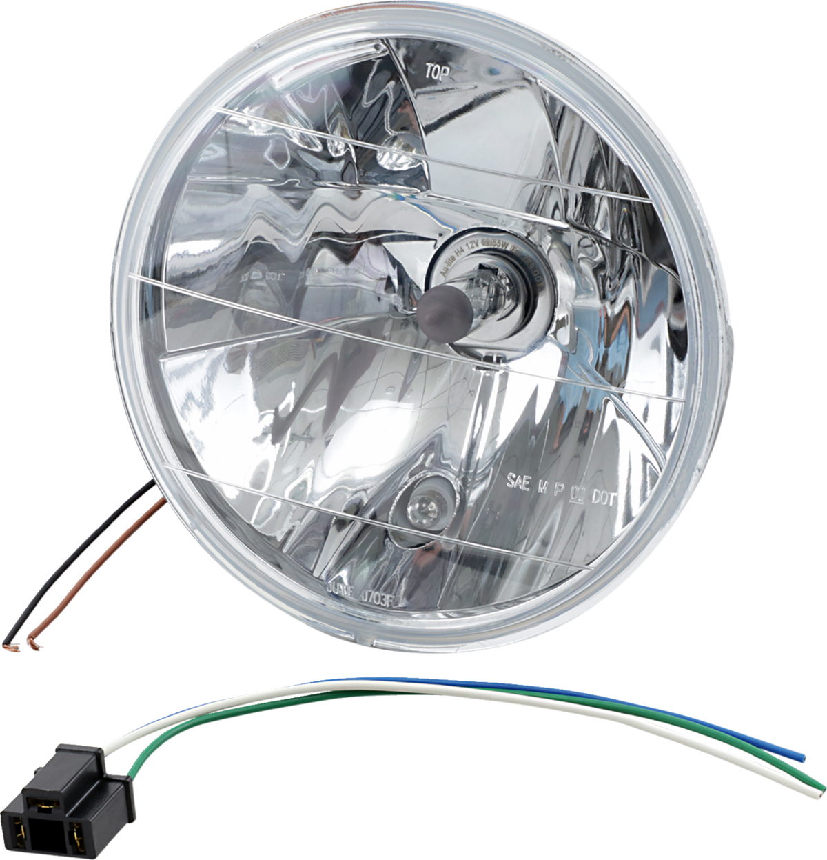 7" Headlight With Running Light