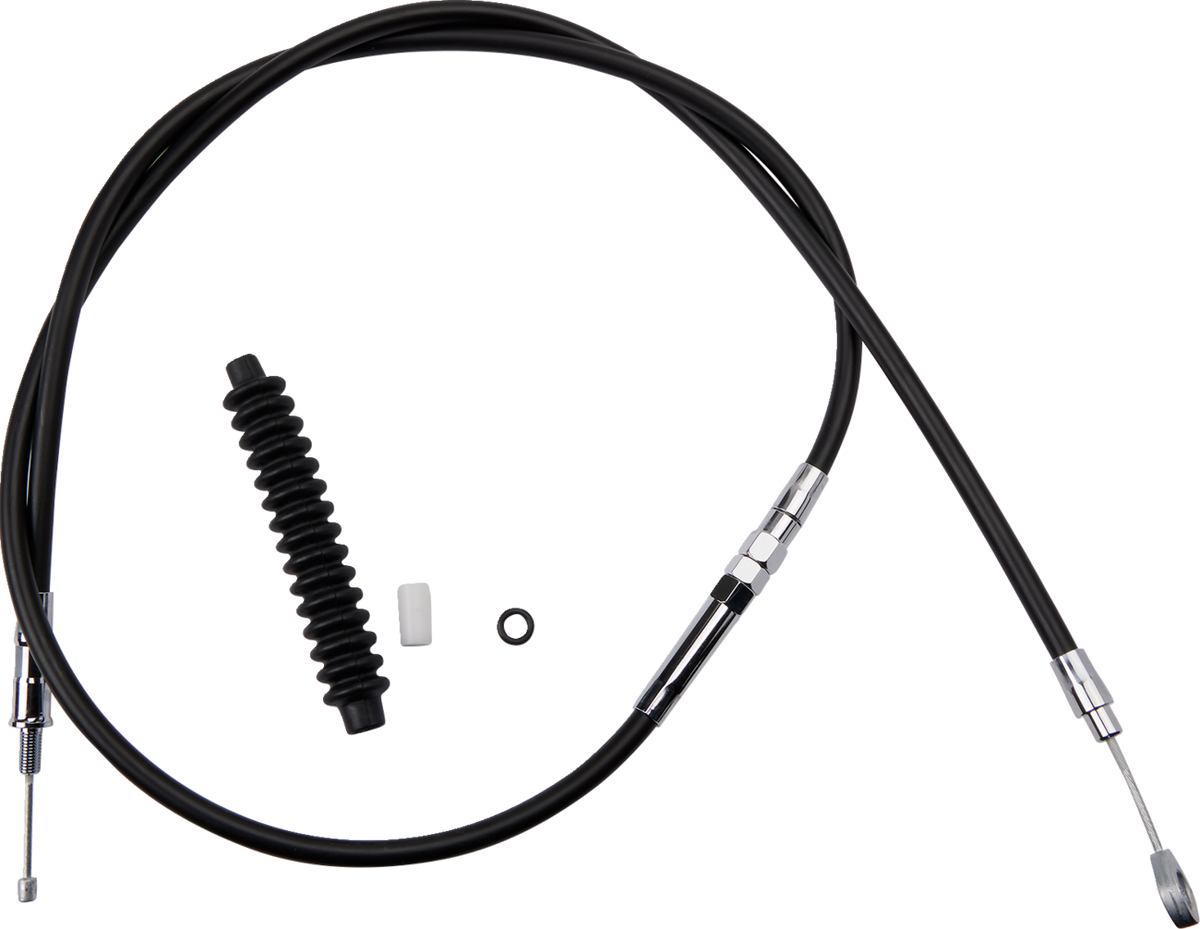 High-Efficiency Black Vinyl Clutch Cable