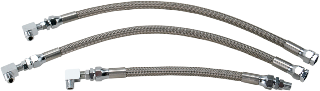 Stainless Steel Braided Oil Line Kit