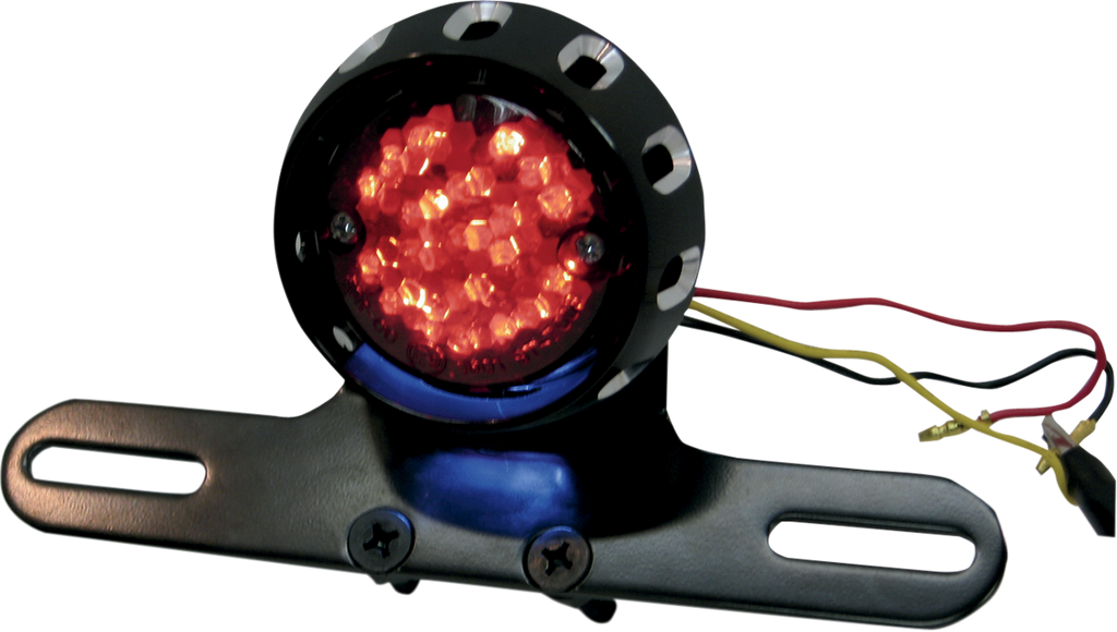 Custom Bobber Led Taillight and License Plate Mount