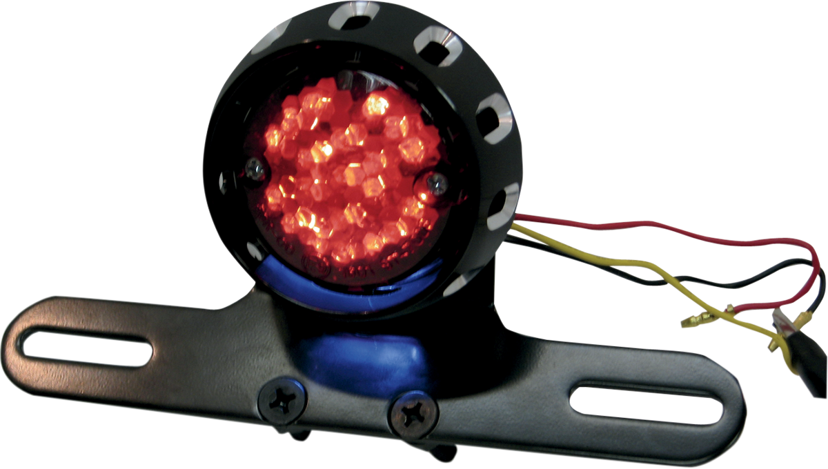 Custom Bobber Led Taillight and License Plate Mount