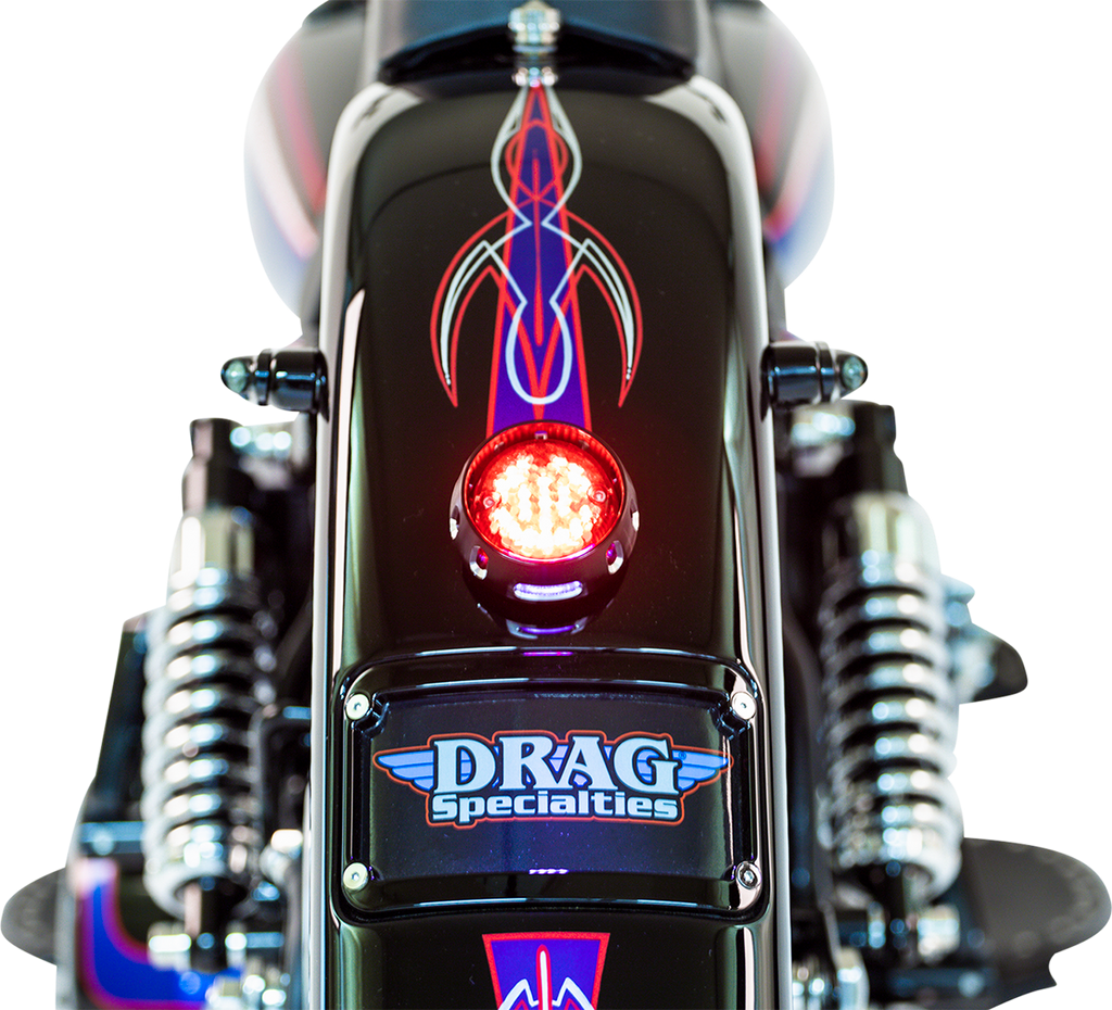 Custom Bobber Led Taillight and License Plate Mount