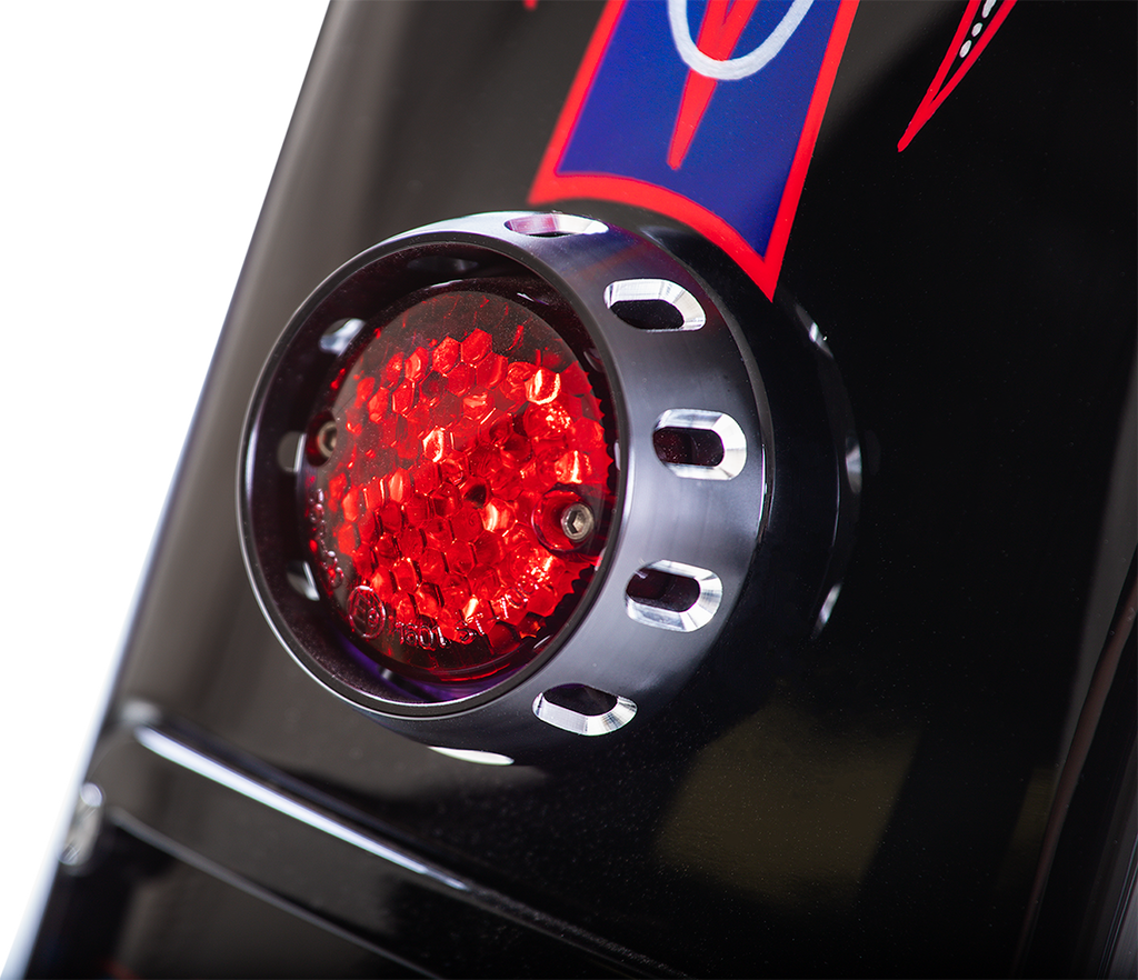 Custom Bobber Led Taillight and License Plate Mount