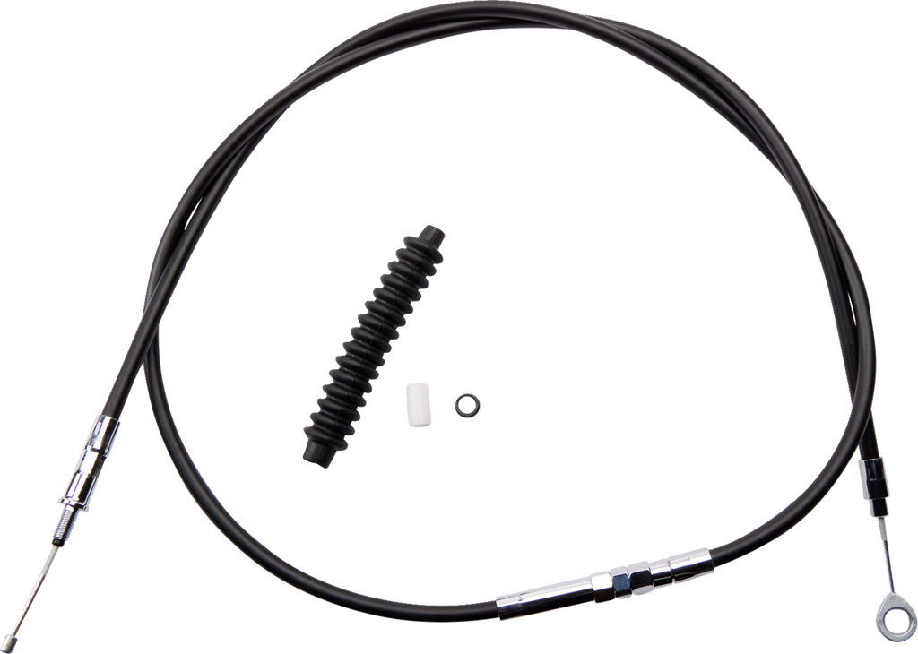 High-Efficiency Black Vinyl Clutch Cable