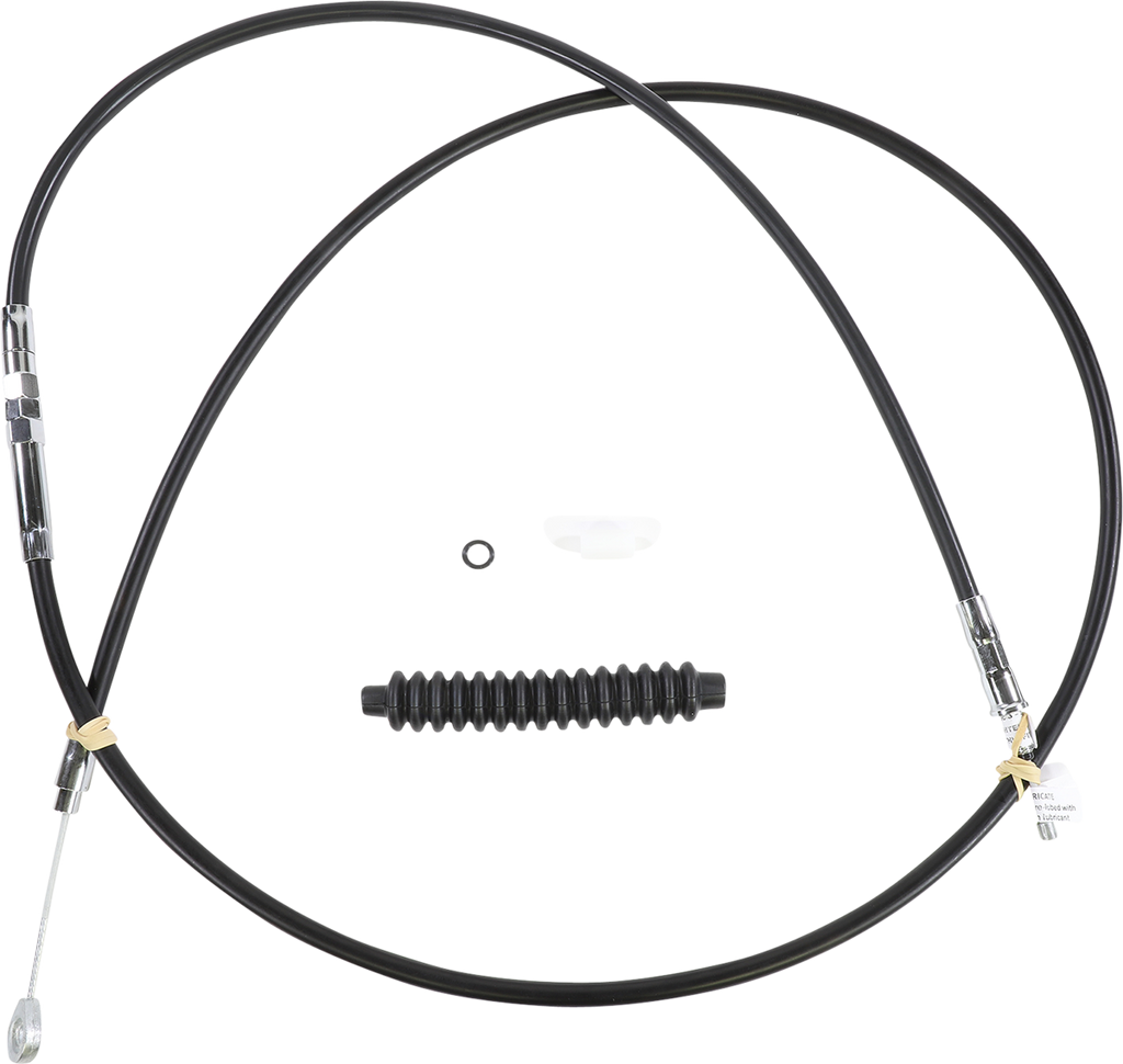 High-Efficiency Black Vinyl Clutch Cable
