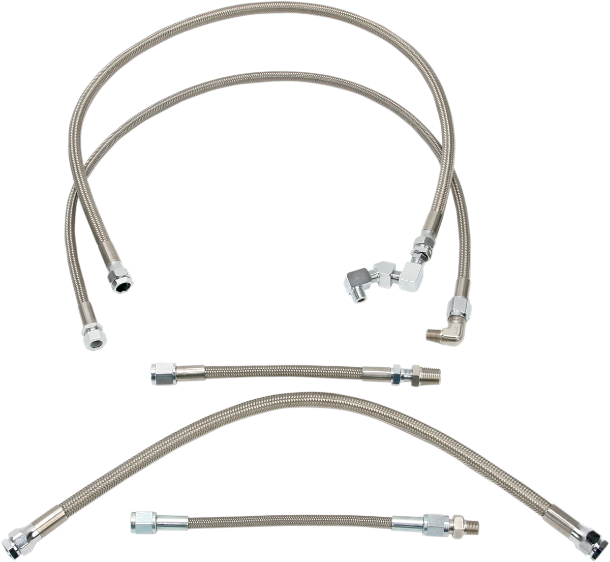 Stainless Steel Braided Oil Line Kit