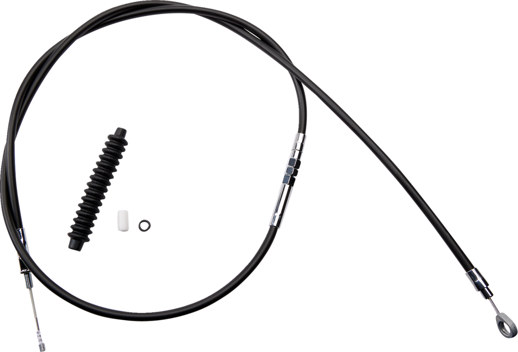 High-Efficiency Black Vinyl Clutch Cable