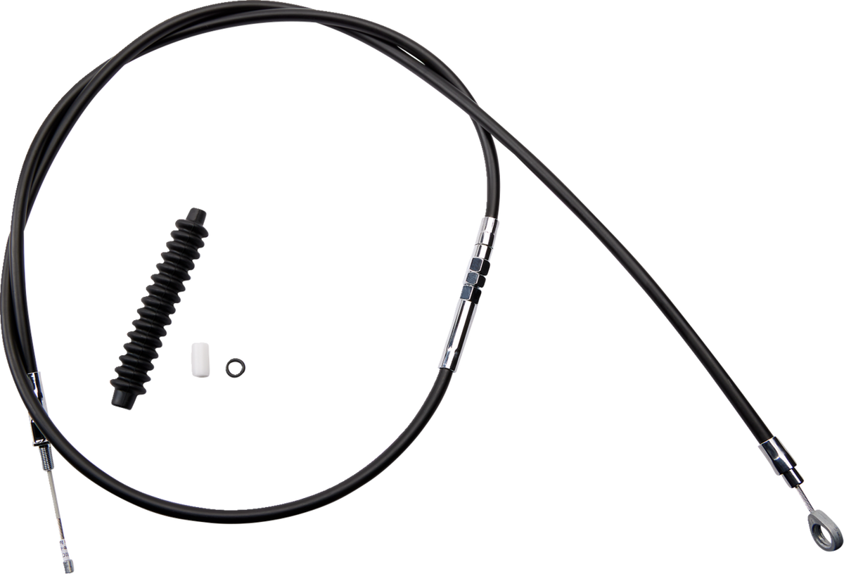 High-Efficiency Black Vinyl Clutch Cable