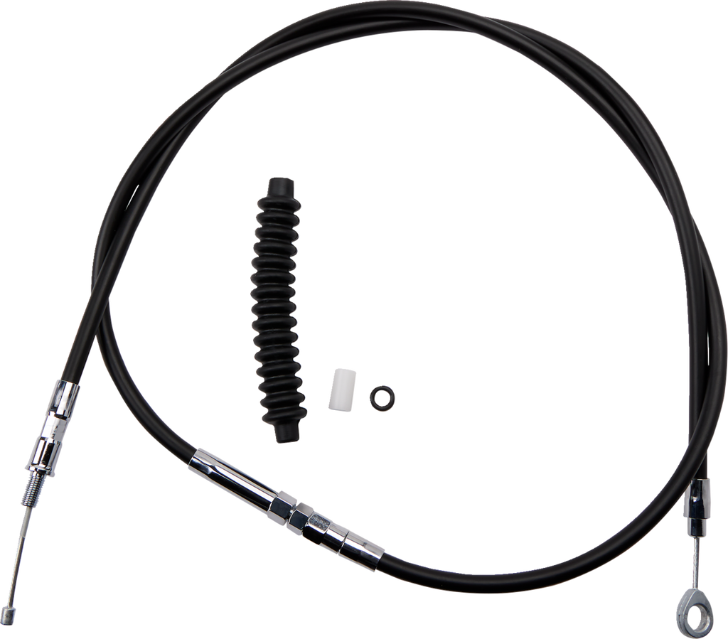 High-Efficiency Black Vinyl Clutch Cable