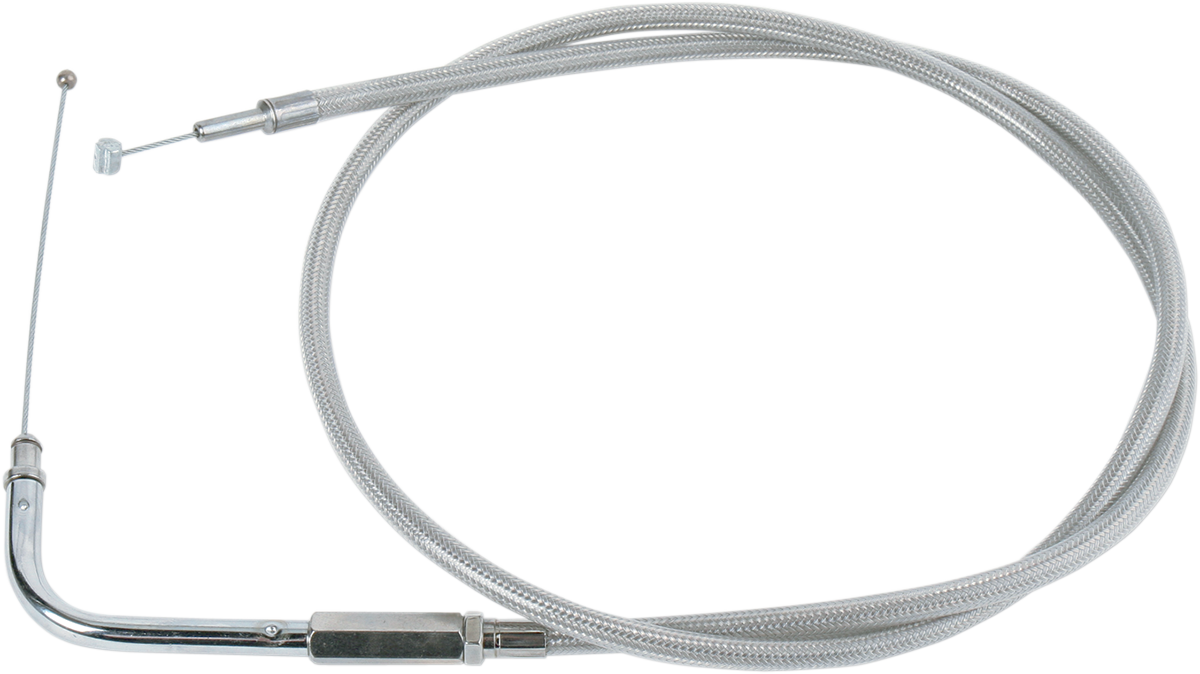Stainless Braided Throttle Cable