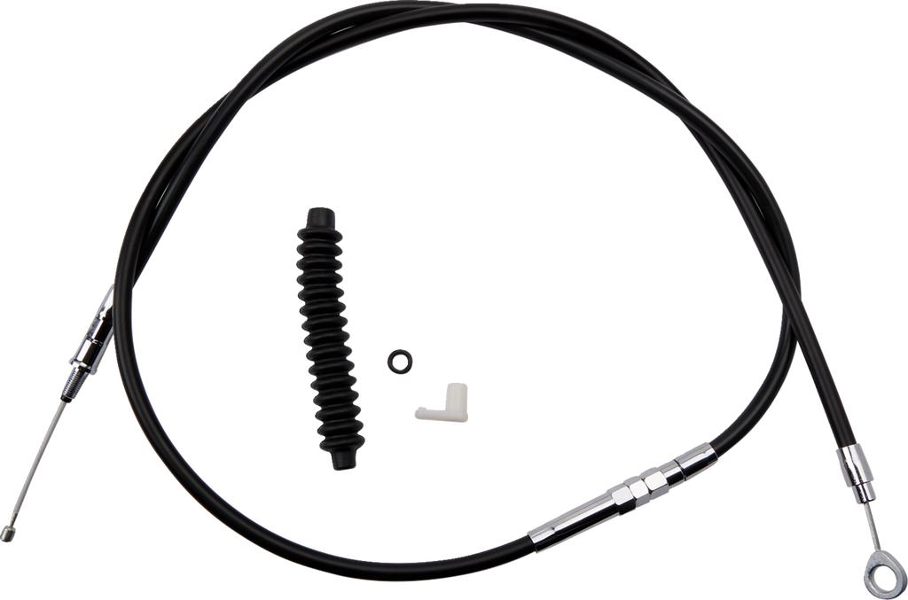 High-Efficiency Black Vinyl Clutch Cable