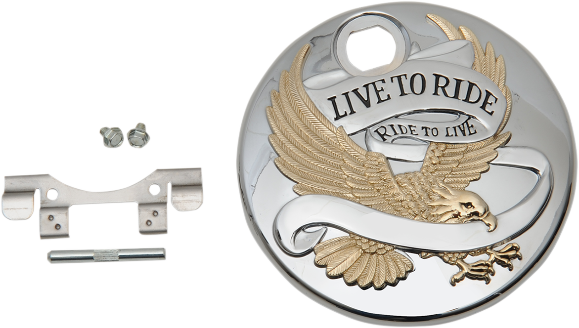 "Live to Ride" Fuel Console Door