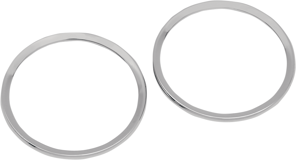 Chrome Speaker Bezels