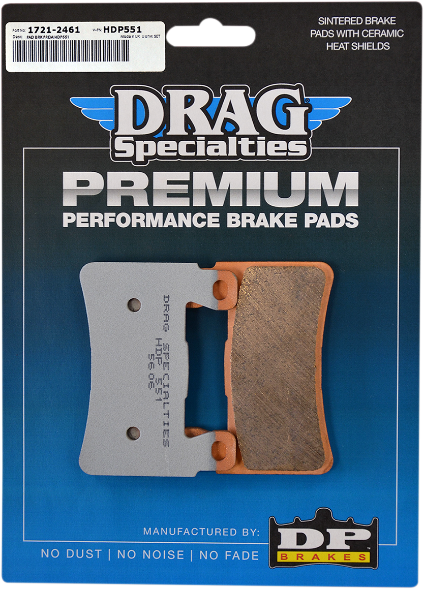 Premium Sintered Metal Harley/Buell Brake Pads