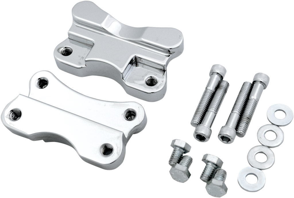 Fender to Fork Adapters for 21" Wheels