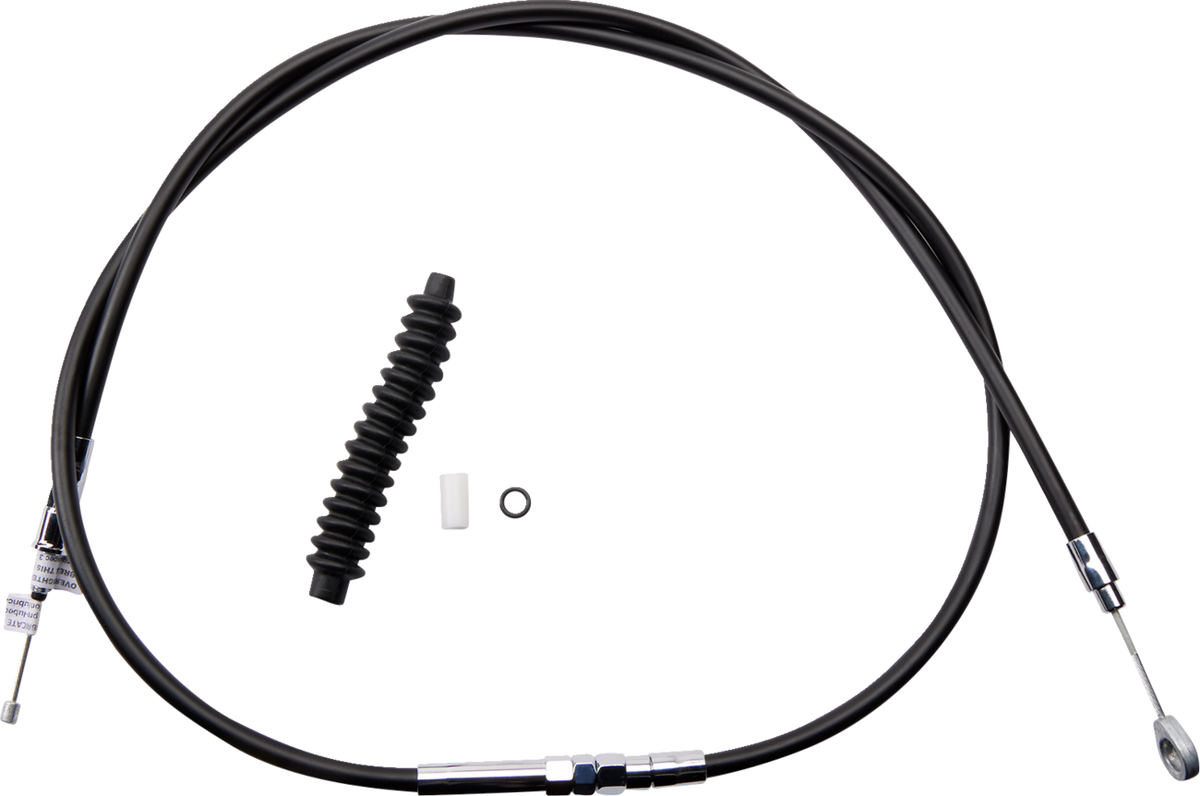 High-Efficiency Black Vinyl Clutch Cable