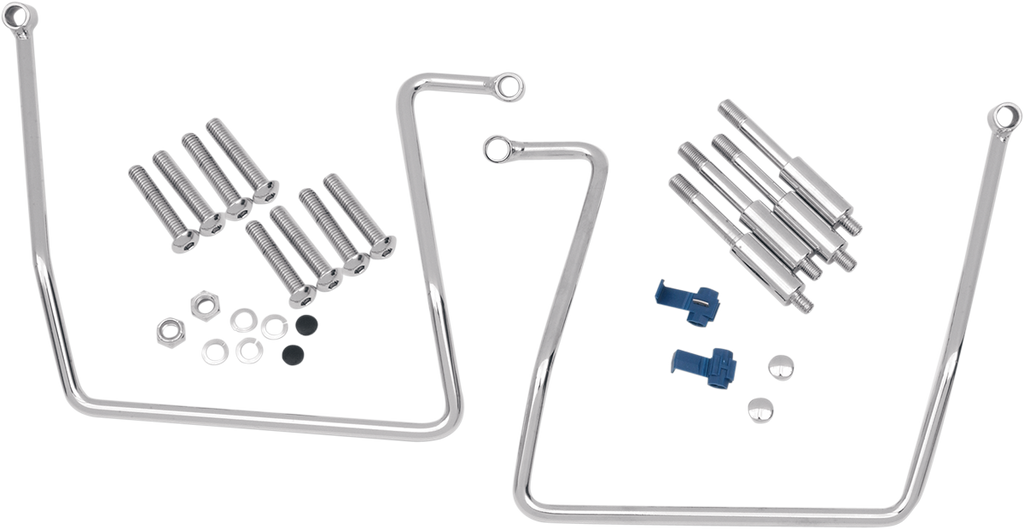 Chrome Saddlebag Support Brackets