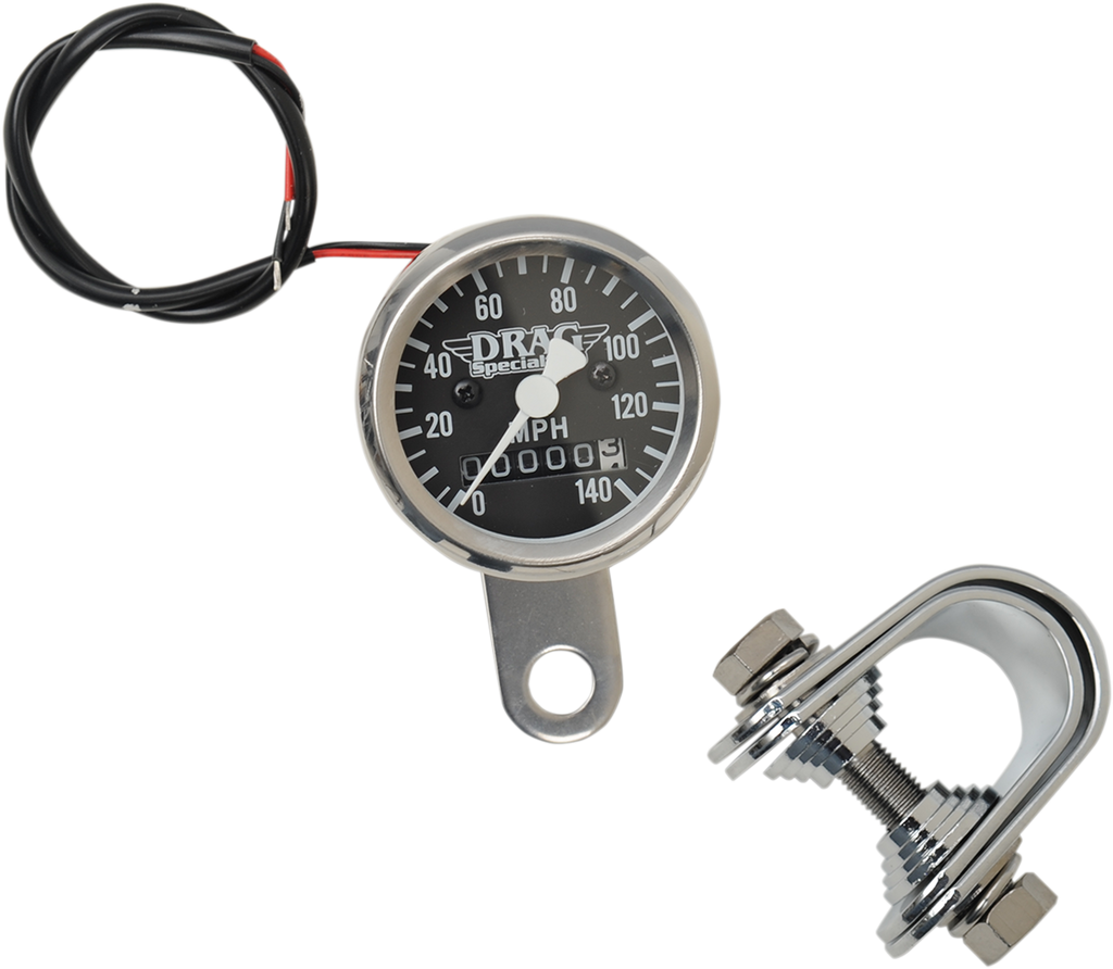 1-7/8" 140 MPH Mini Mechanical Speedometer