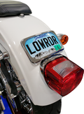 Large Radius Three-Bolt Style License Plate Mount Assembly