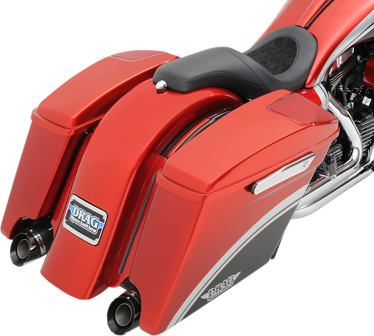4" Extended OEM-Style Saddlebags