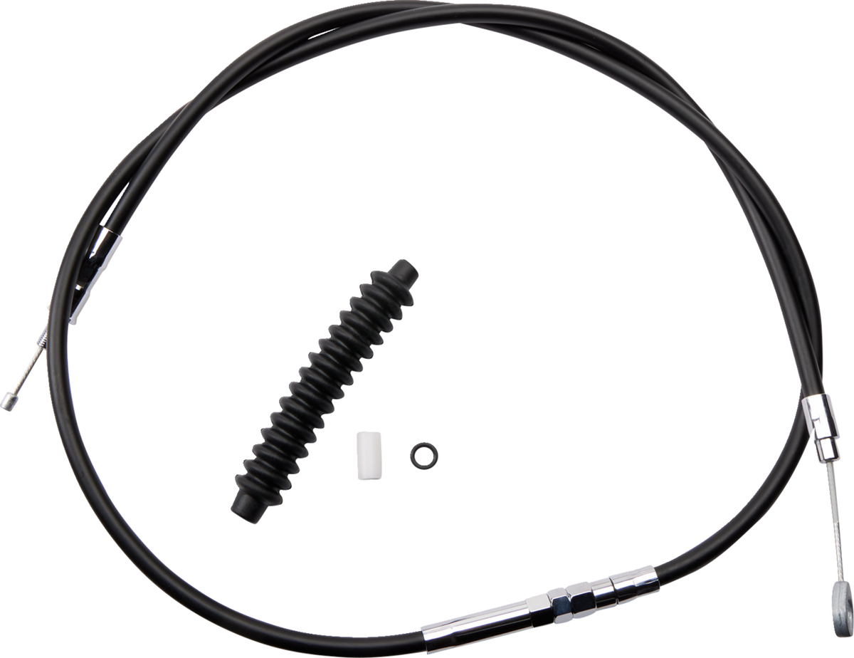 High-Efficiency Black Vinyl Clutch Cable