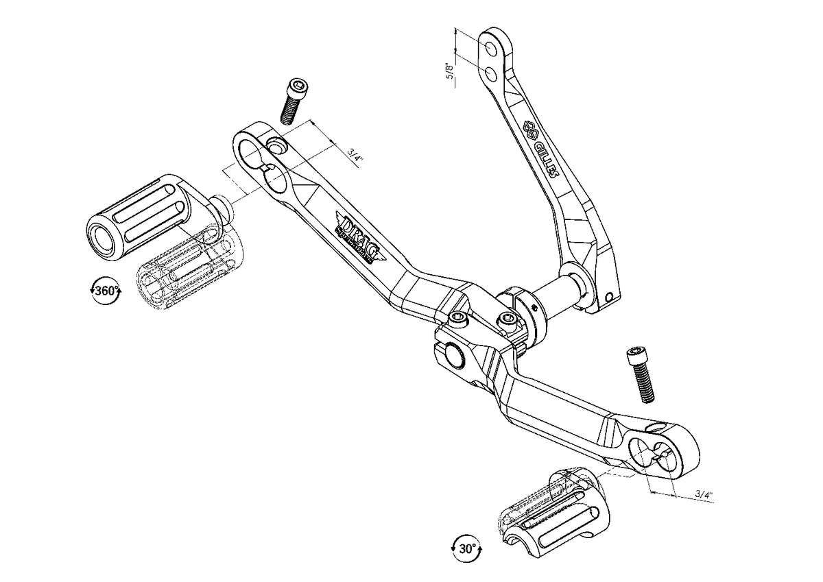 Heel/Toe Shifter Designed by Gilles