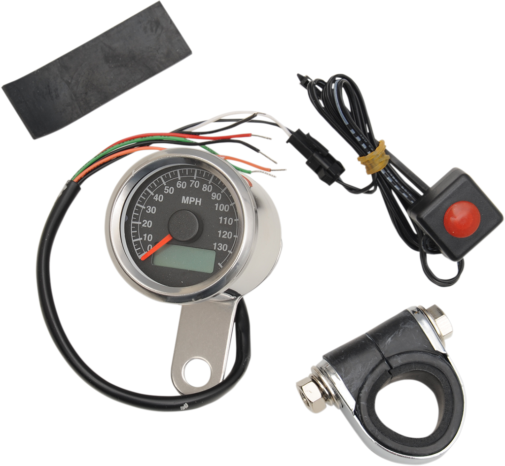 Programmable Mini Electronic Speedometer with Odometer/Tripmeter