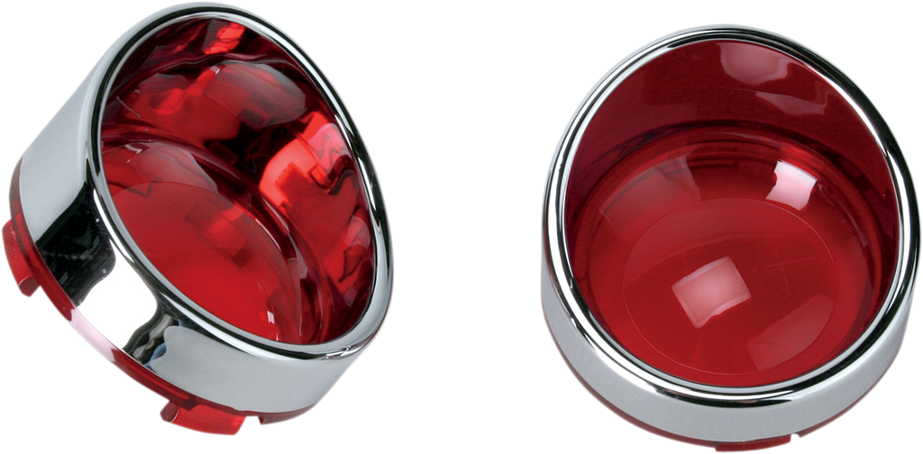 Visor-Style Bezel and Lens for Deuce-Style Turn Signals
