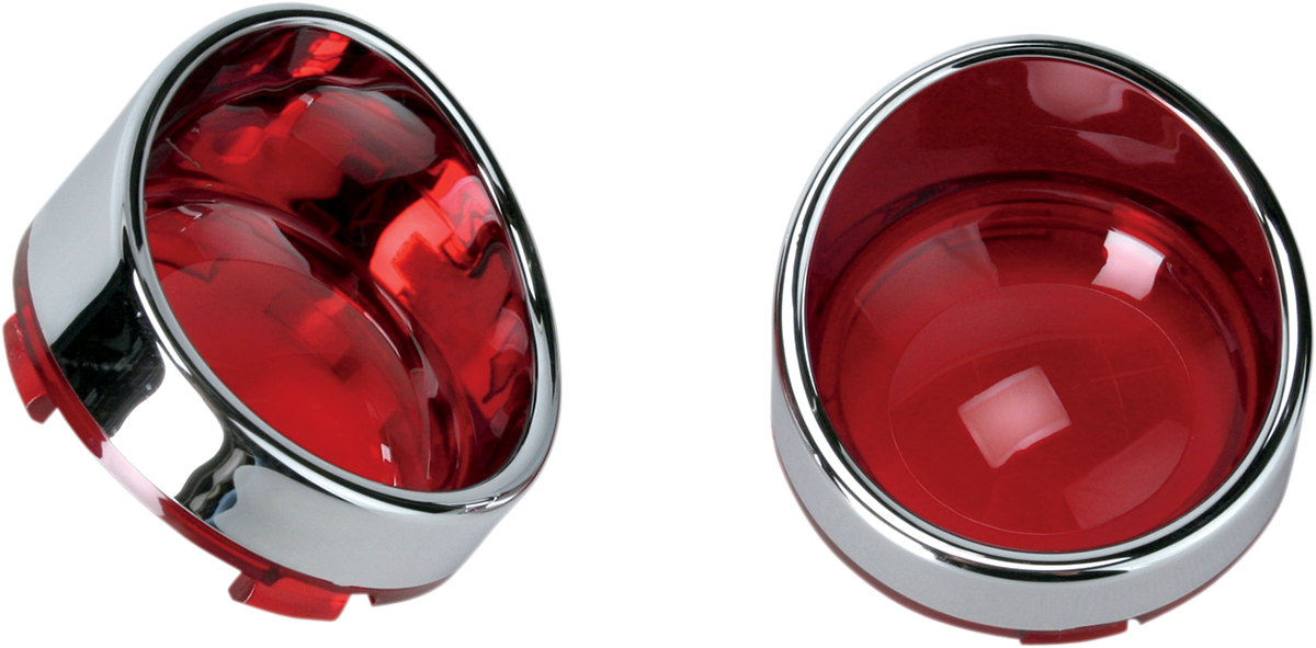 Visor-Style Bezel and Lens for Deuce-Style Turn Signals