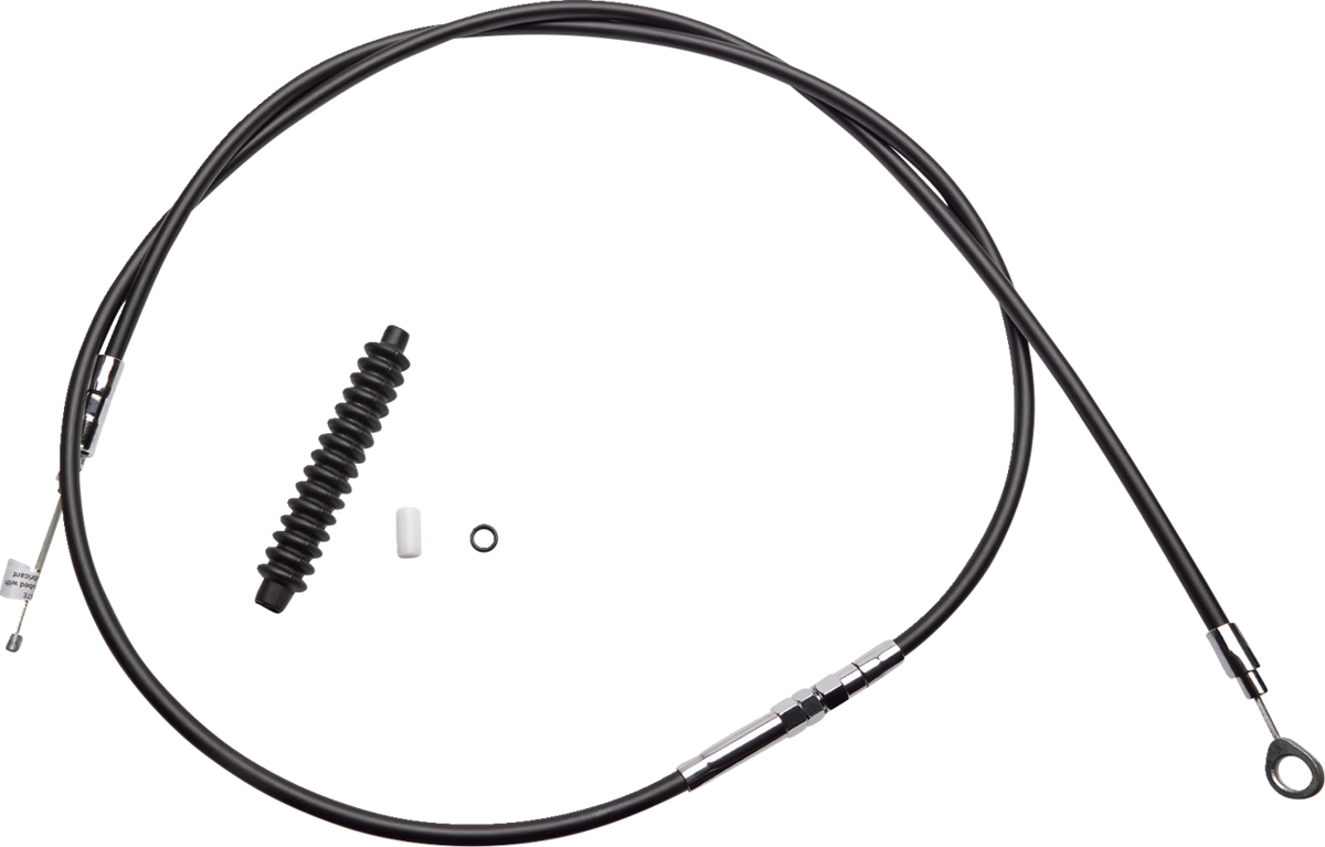 High-Efficiency Black Vinyl Clutch Cable