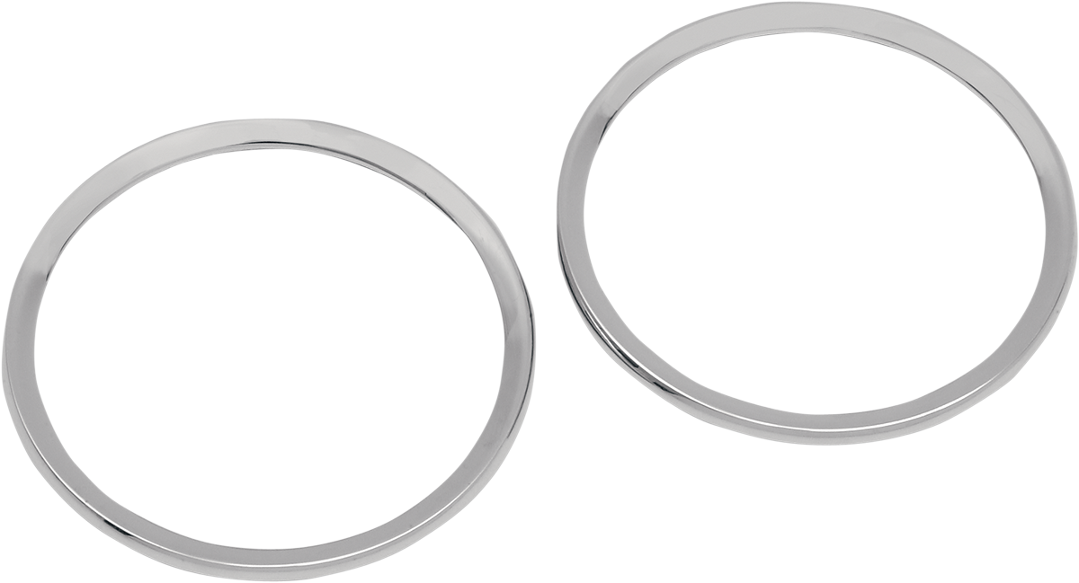Chrome Speaker Bezels