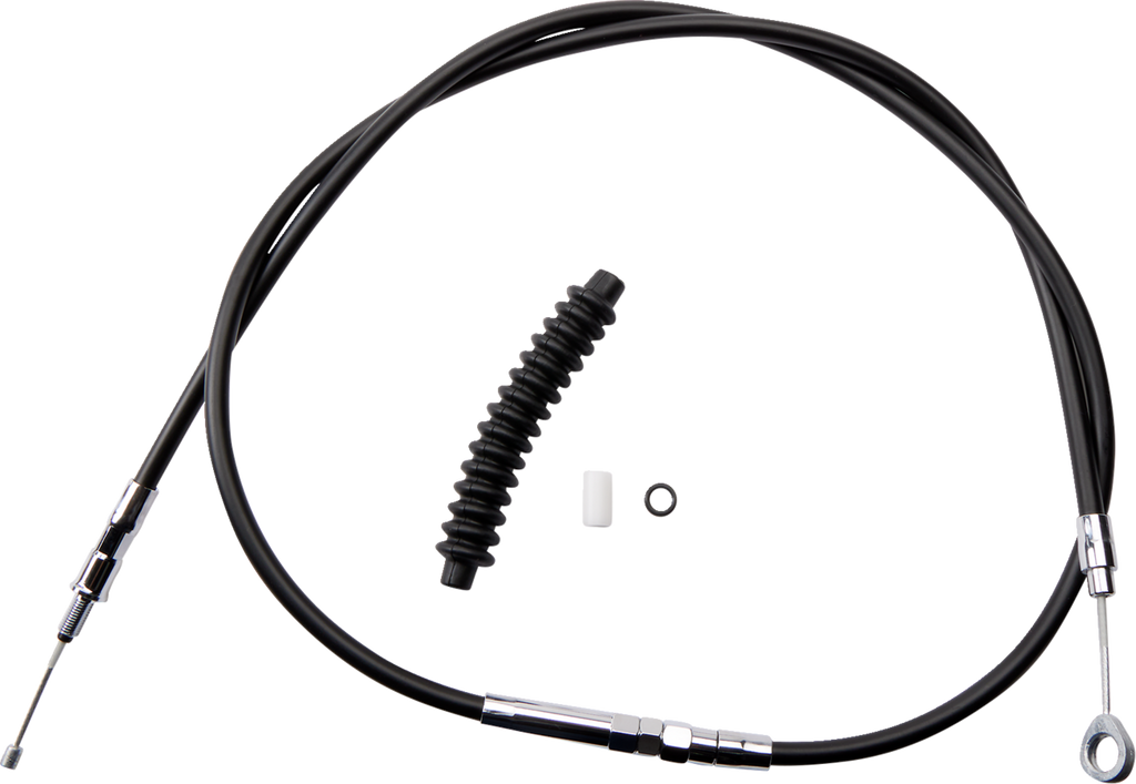 High-Efficiency Black Vinyl Clutch Cable