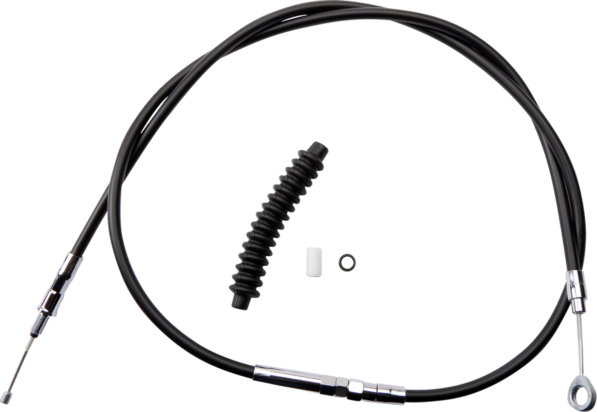 High-Efficiency Black Vinyl Clutch Cable