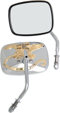 Live To Ride Custom Mirrors — Rectangle