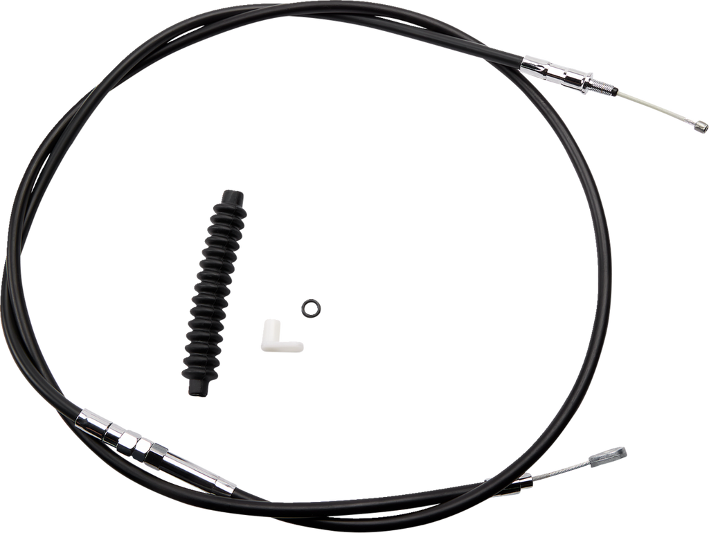High-Efficiency Black Vinyl Clutch Cable