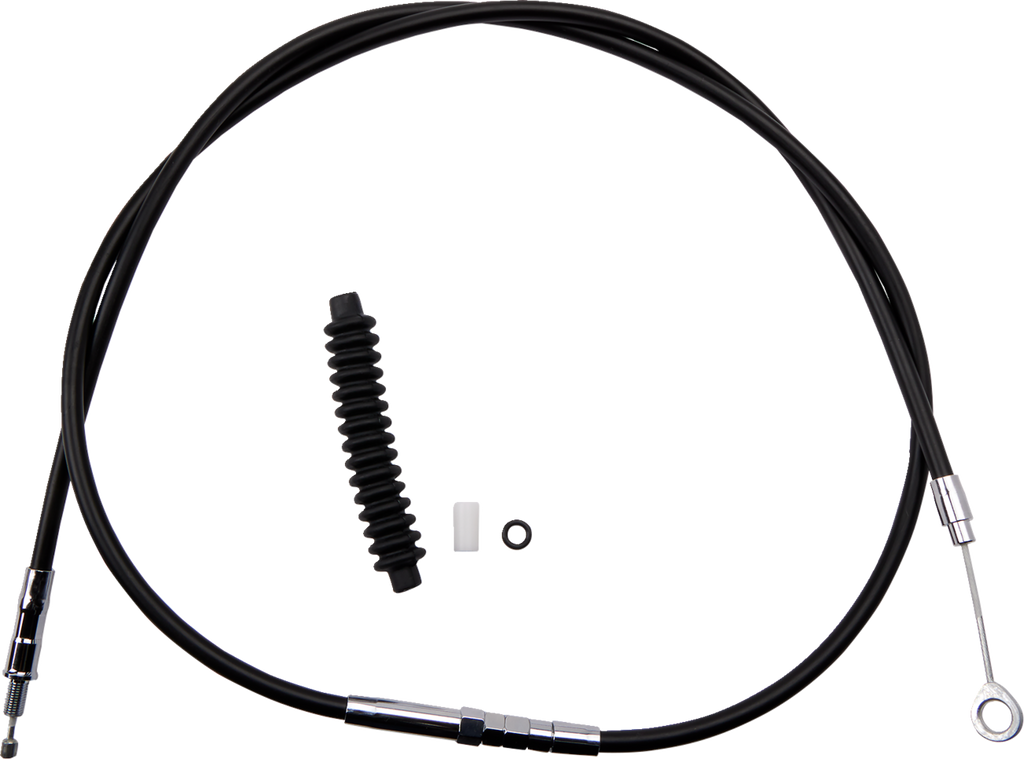 High-Efficiency Black Vinyl Clutch Cable