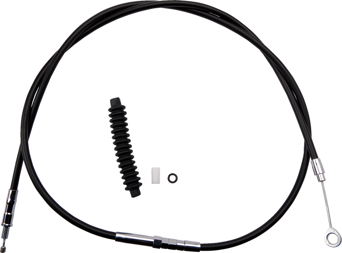 High-Efficiency Black Vinyl Clutch Cable