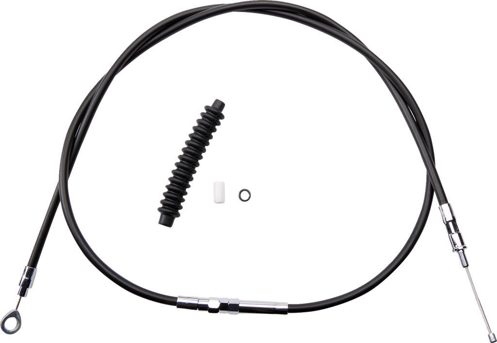 High-Efficiency Black Vinyl Clutch Cable