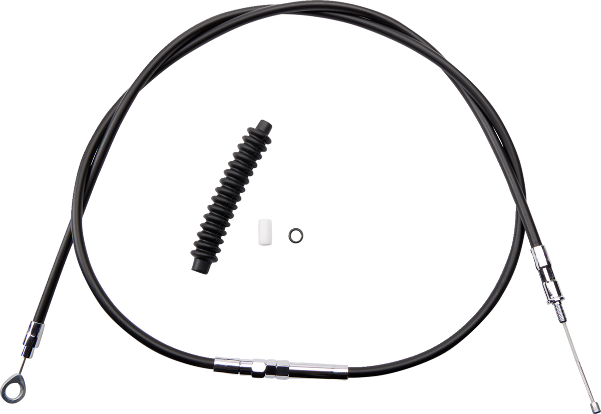 High-Efficiency Black Vinyl Clutch Cable