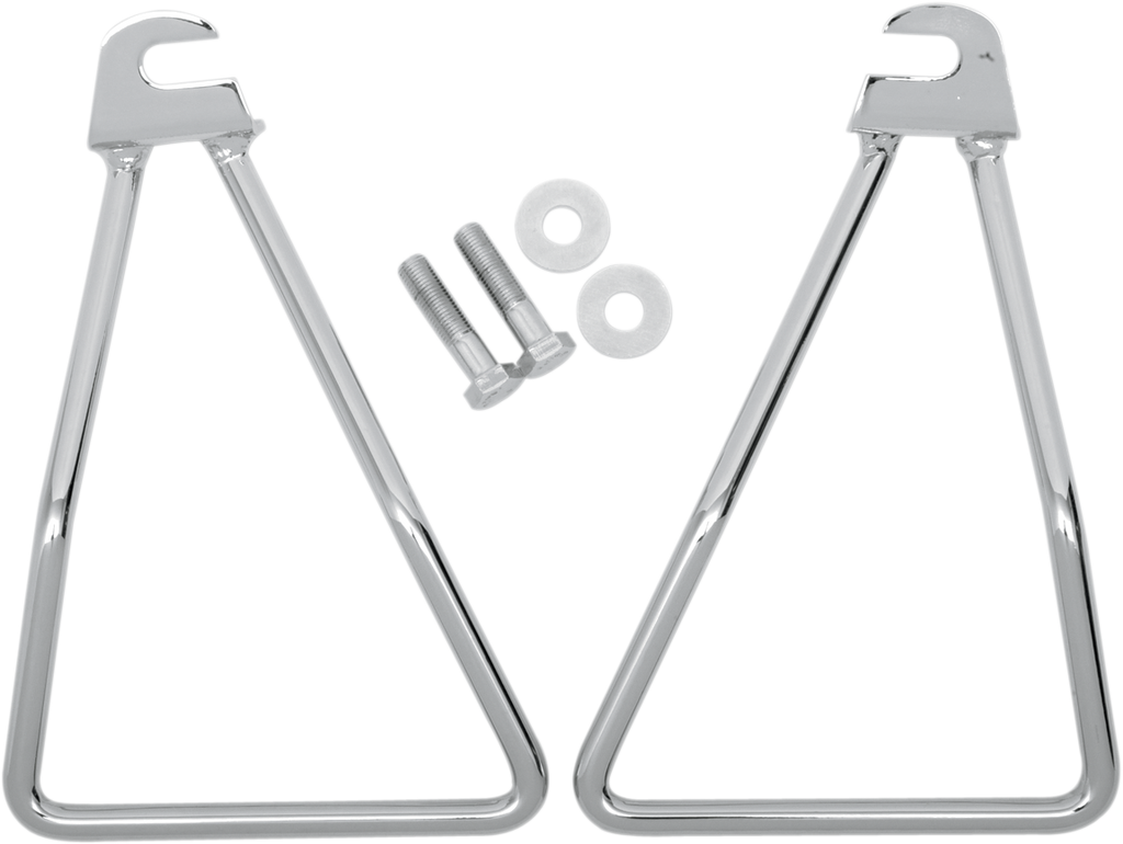 Chrome Saddlebag Support Brackets